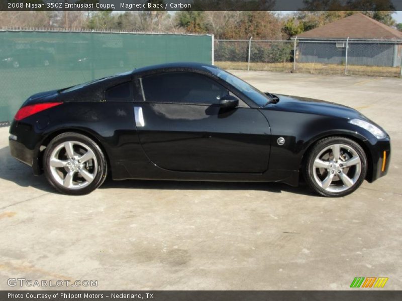 Magnetic Black / Carbon 2008 Nissan 350Z Enthusiast Coupe