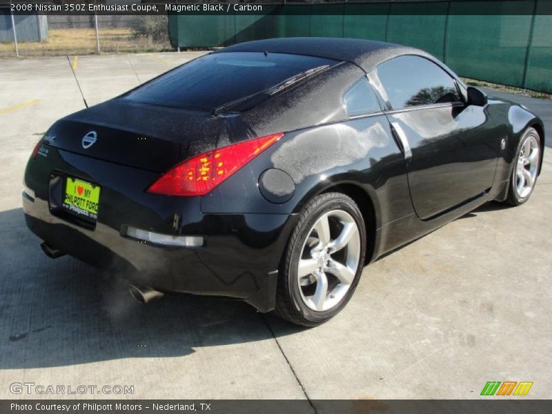 Magnetic Black / Carbon 2008 Nissan 350Z Enthusiast Coupe