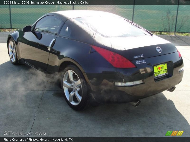 Magnetic Black / Carbon 2008 Nissan 350Z Enthusiast Coupe