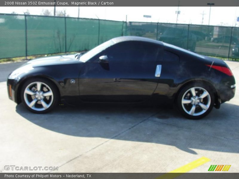 Magnetic Black / Carbon 2008 Nissan 350Z Enthusiast Coupe