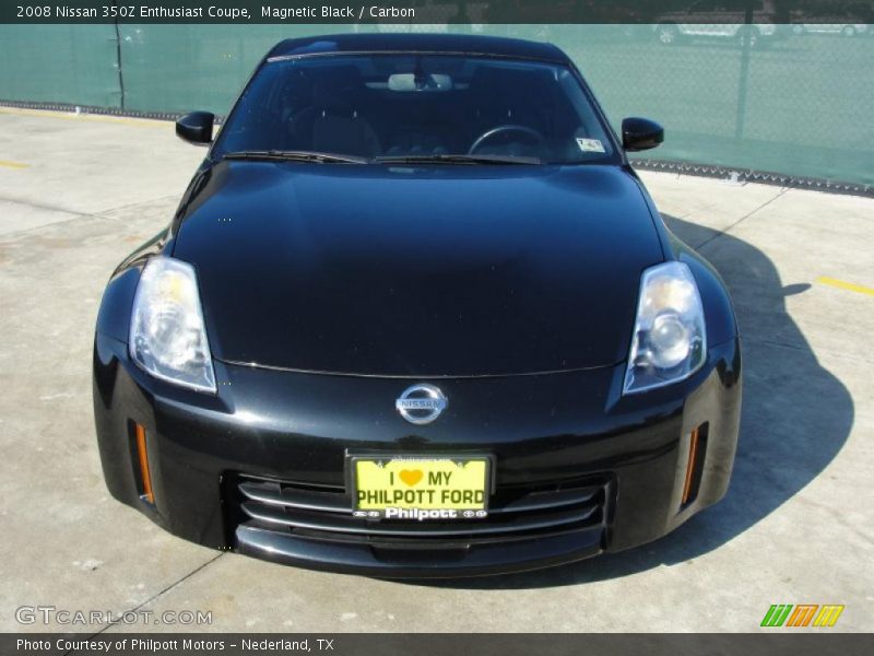Magnetic Black / Carbon 2008 Nissan 350Z Enthusiast Coupe