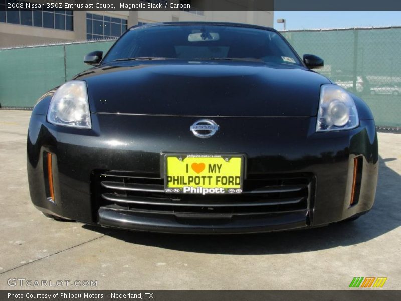 Magnetic Black / Carbon 2008 Nissan 350Z Enthusiast Coupe