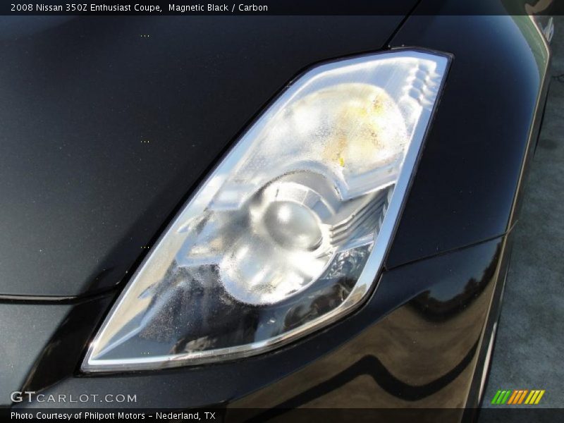Magnetic Black / Carbon 2008 Nissan 350Z Enthusiast Coupe
