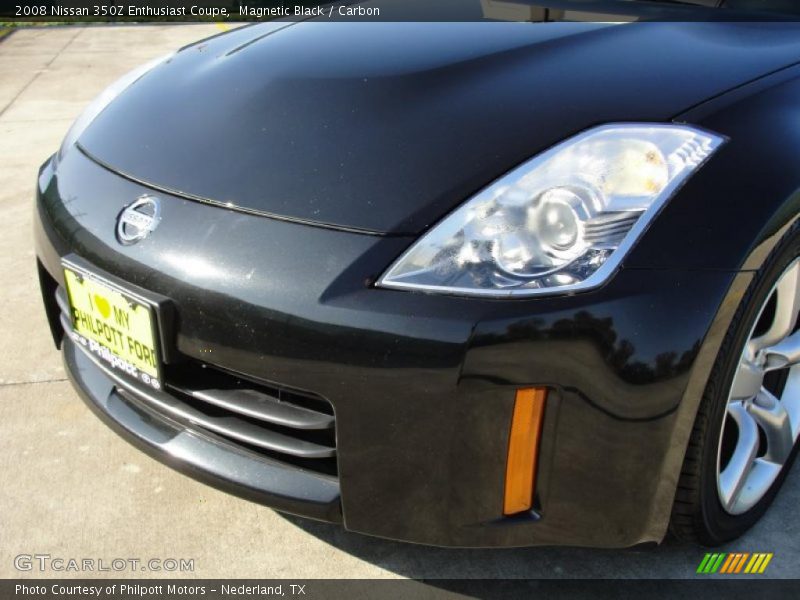 Magnetic Black / Carbon 2008 Nissan 350Z Enthusiast Coupe