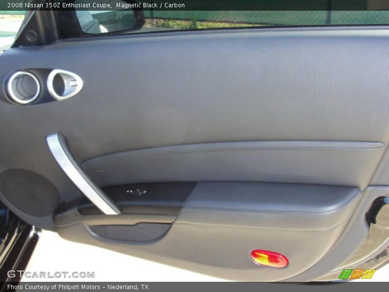 Magnetic Black / Carbon 2008 Nissan 350Z Enthusiast Coupe