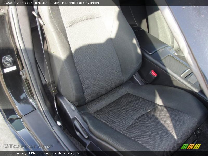 Magnetic Black / Carbon 2008 Nissan 350Z Enthusiast Coupe