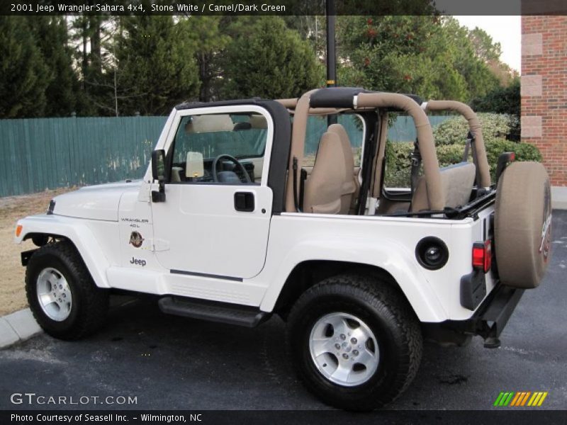 2001 Wrangler Sahara 4x4 Stone White