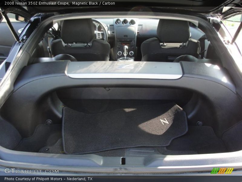 Magnetic Black / Carbon 2008 Nissan 350Z Enthusiast Coupe