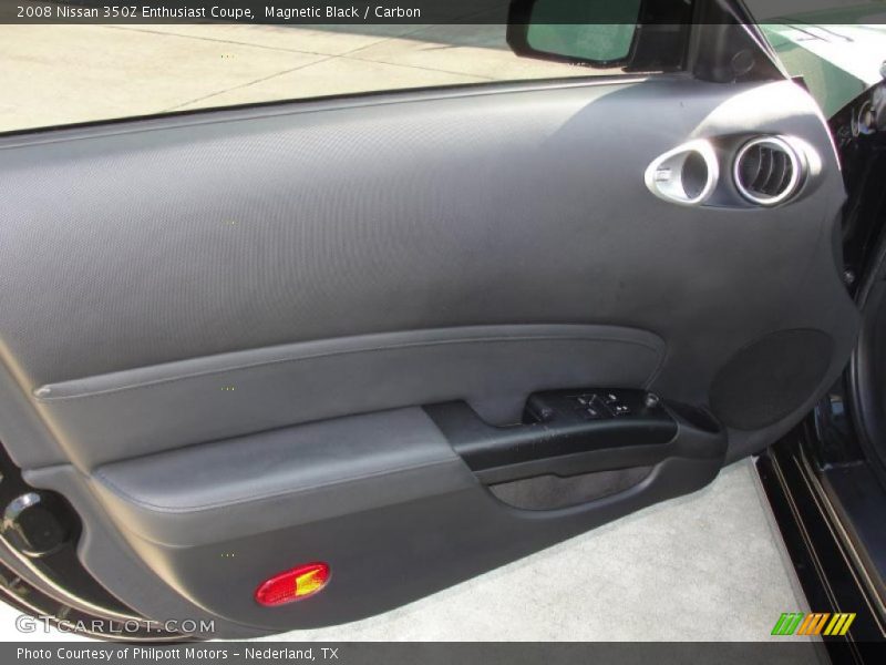 Magnetic Black / Carbon 2008 Nissan 350Z Enthusiast Coupe