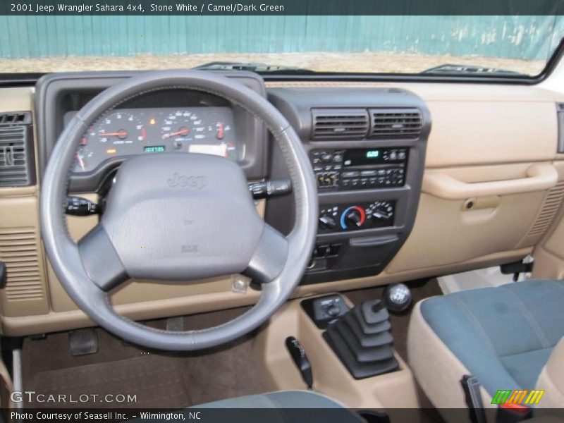 Dashboard of 2001 Wrangler Sahara 4x4