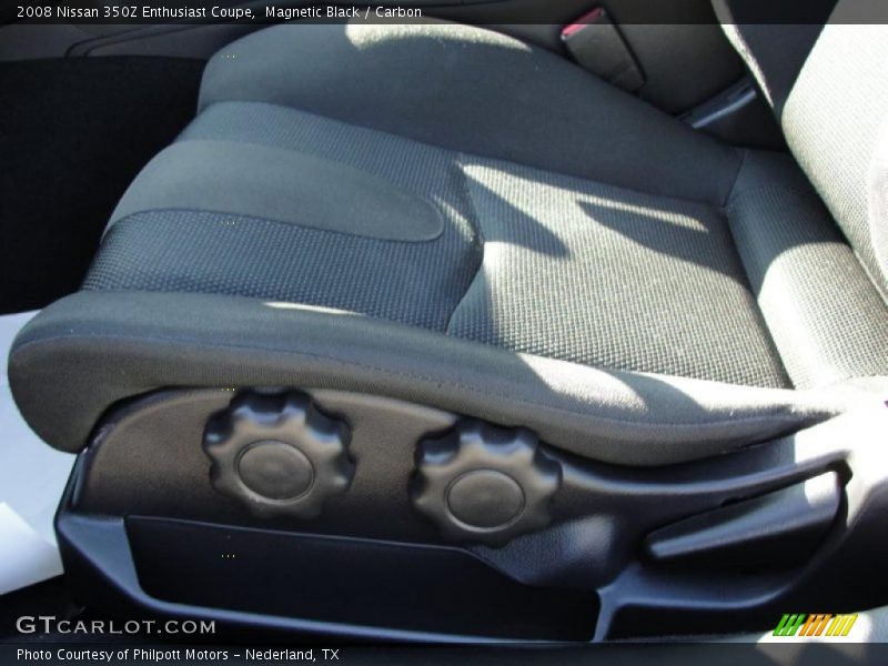 Magnetic Black / Carbon 2008 Nissan 350Z Enthusiast Coupe