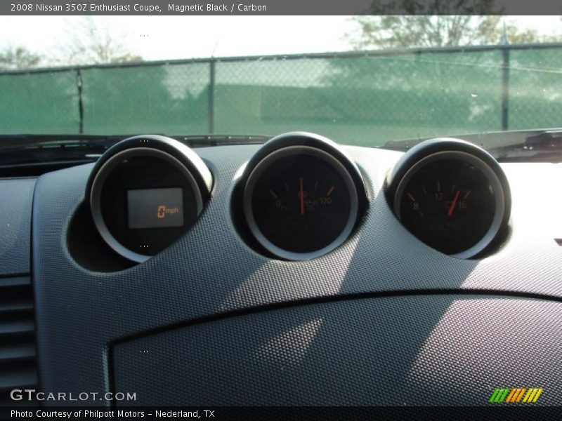Magnetic Black / Carbon 2008 Nissan 350Z Enthusiast Coupe