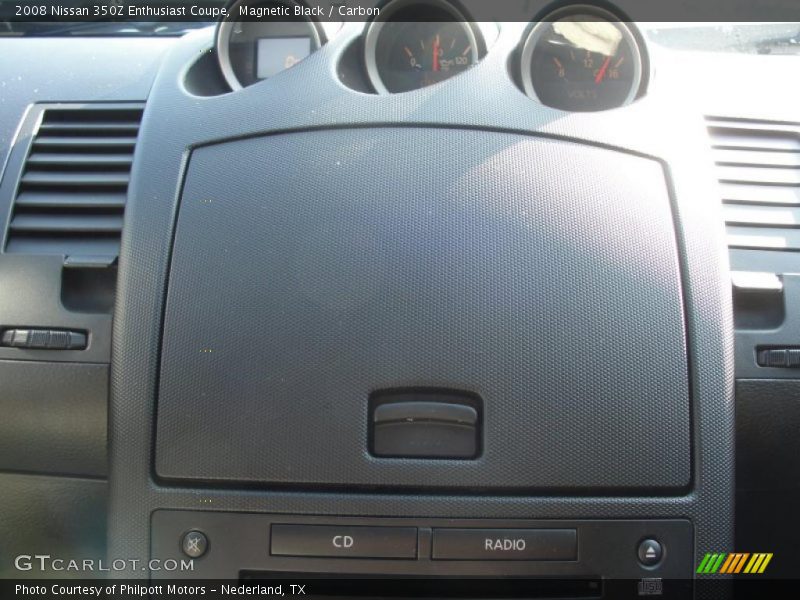 Magnetic Black / Carbon 2008 Nissan 350Z Enthusiast Coupe