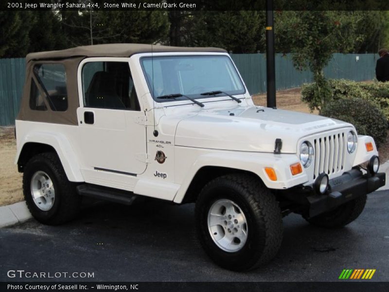  2001 Wrangler Sahara 4x4 Stone White