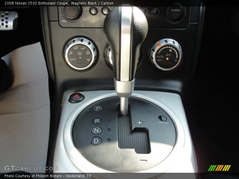 Magnetic Black / Carbon 2008 Nissan 350Z Enthusiast Coupe