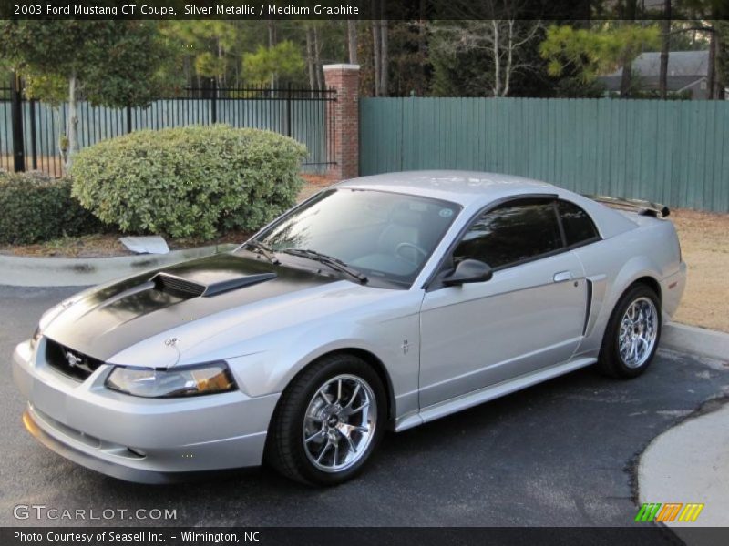 Silver Metallic / Medium Graphite 2003 Ford Mustang GT Coupe
