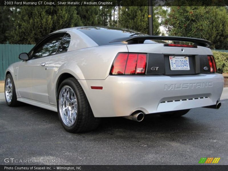 Silver Metallic / Medium Graphite 2003 Ford Mustang GT Coupe