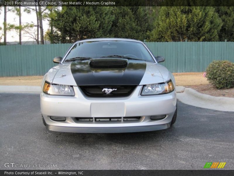 Silver Metallic / Medium Graphite 2003 Ford Mustang GT Coupe