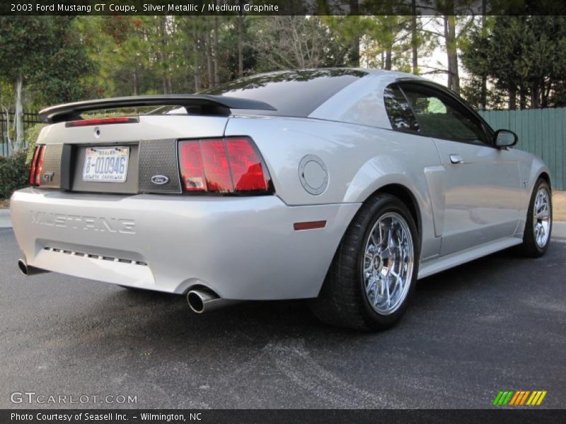 Silver Metallic / Medium Graphite 2003 Ford Mustang GT Coupe