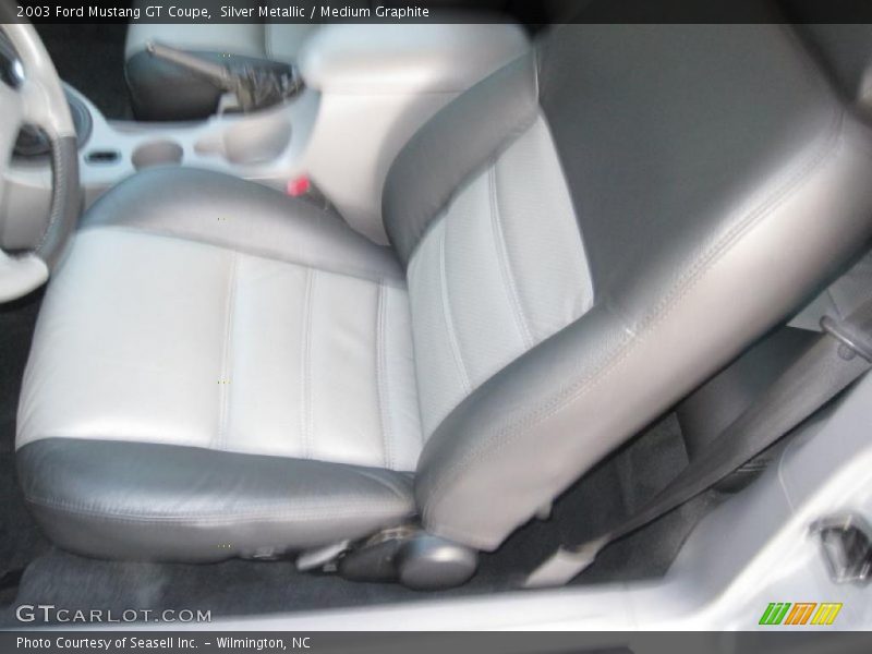 Silver Metallic / Medium Graphite 2003 Ford Mustang GT Coupe