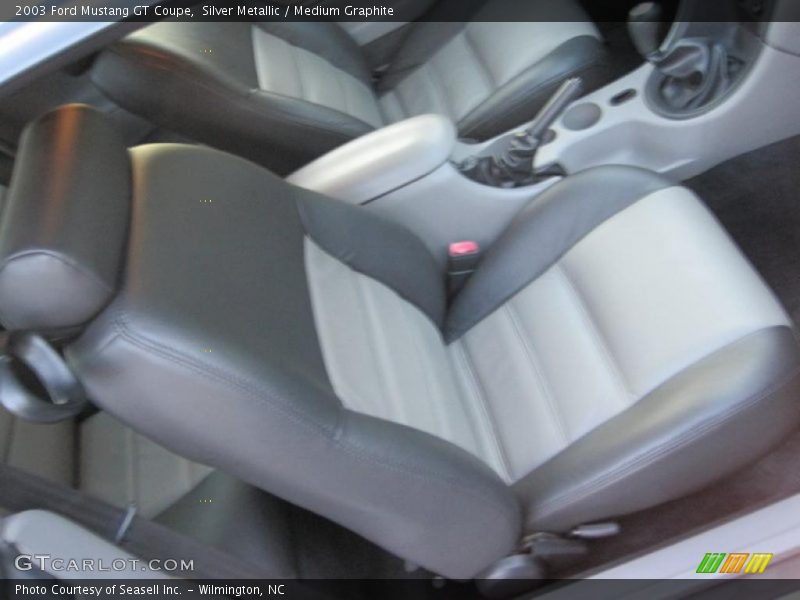 Silver Metallic / Medium Graphite 2003 Ford Mustang GT Coupe