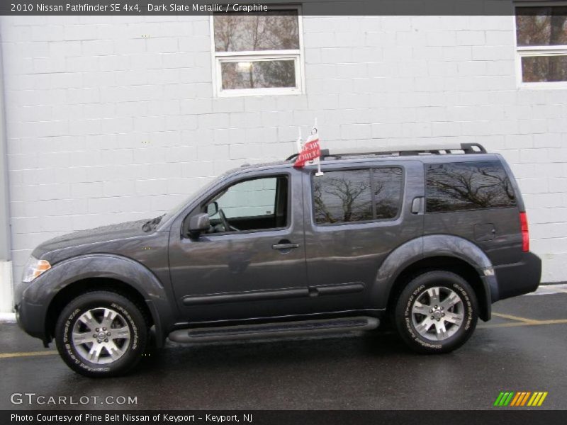  2010 Pathfinder SE 4x4 Dark Slate Metallic