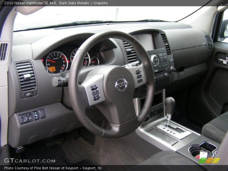 Dark Slate Metallic / Graphite 2010 Nissan Pathfinder SE 4x4