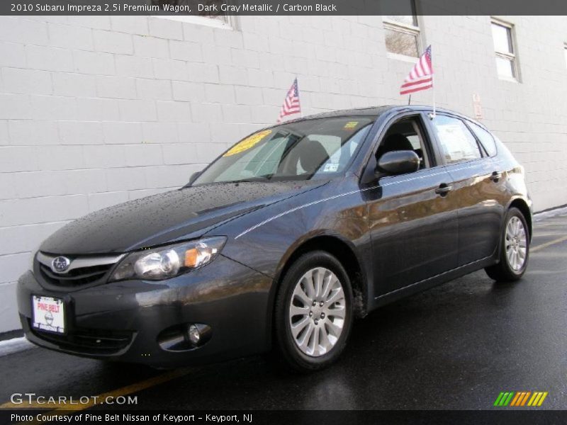 Front 3/4 View of 2010 Impreza 2.5i Premium Wagon