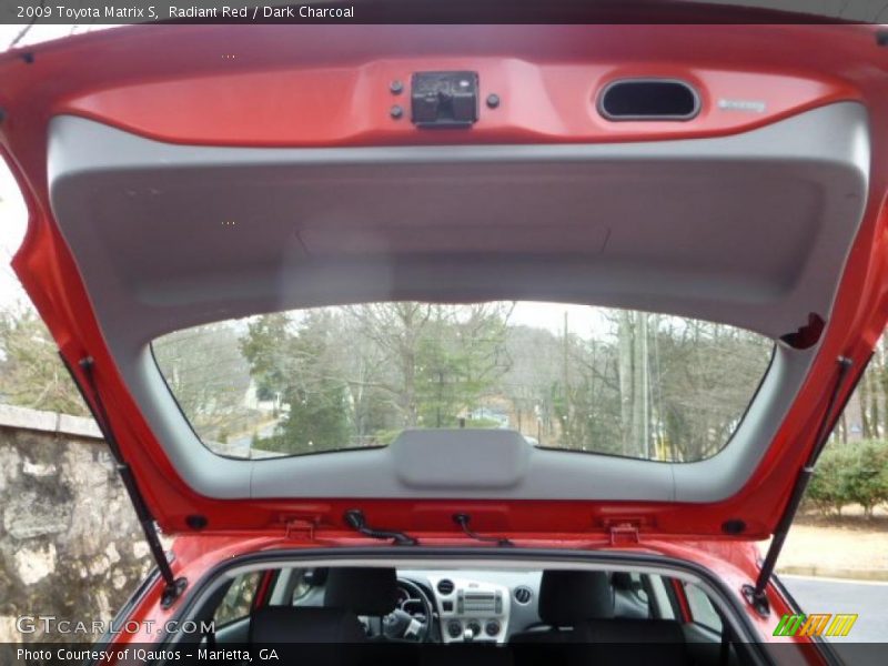 Radiant Red / Dark Charcoal 2009 Toyota Matrix S