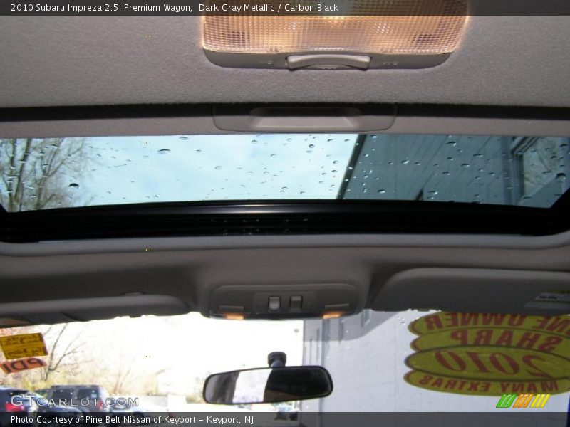 Dark Gray Metallic / Carbon Black 2010 Subaru Impreza 2.5i Premium Wagon