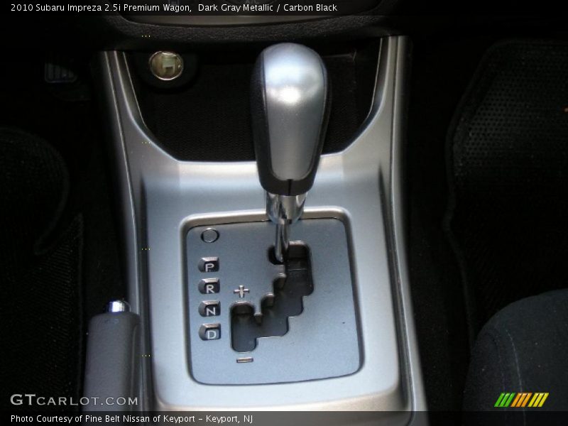 2010 Impreza 2.5i Premium Wagon 4 Speed Sportshift Automatic Shifter
