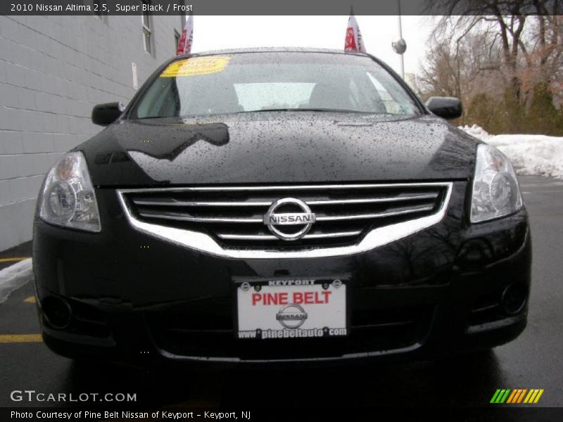 Super Black / Frost 2010 Nissan Altima 2.5
