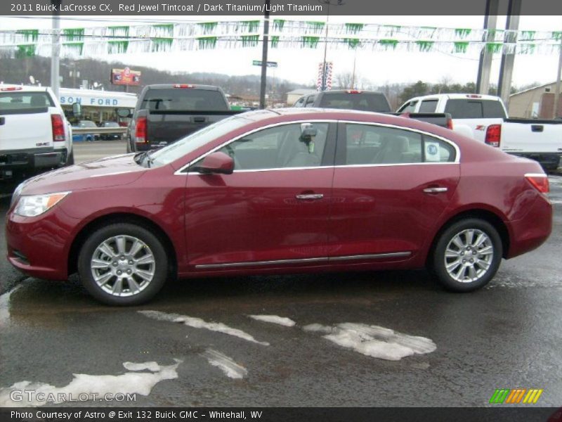  2011 LaCrosse CX Red Jewel Tintcoat