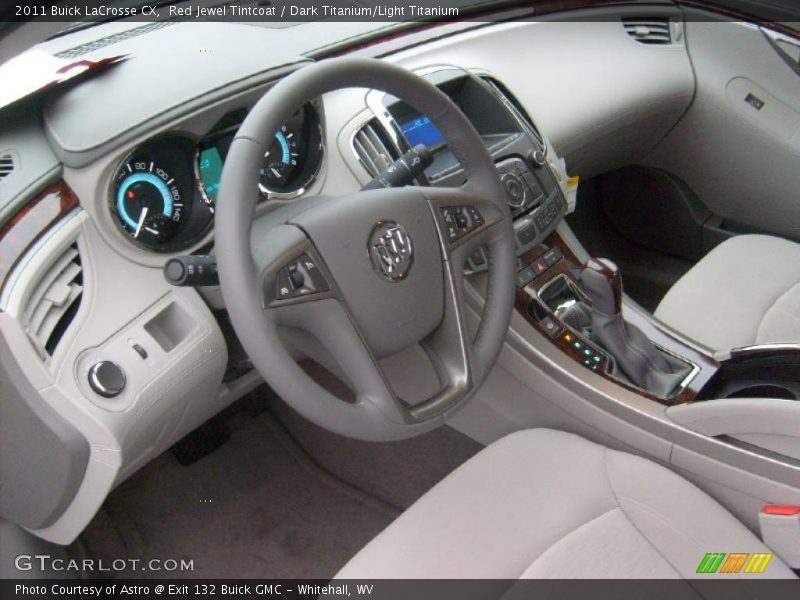 Dark Titanium/Light Titanium Interior - 2011 LaCrosse CX 