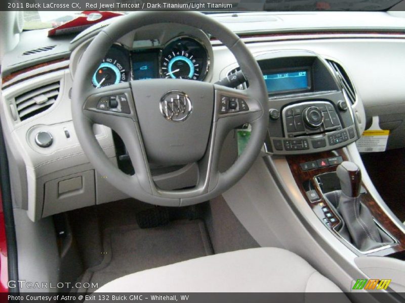 Dashboard of 2011 LaCrosse CX