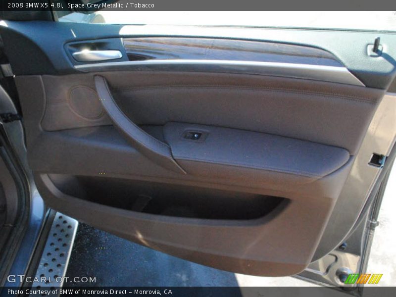 Space Grey Metallic / Tobacco 2008 BMW X5 4.8i