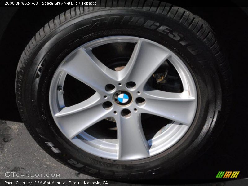 Space Grey Metallic / Tobacco 2008 BMW X5 4.8i