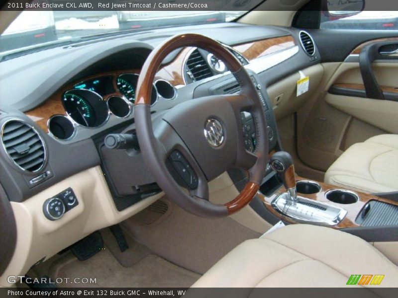 Dashboard of 2011 Enclave CXL AWD