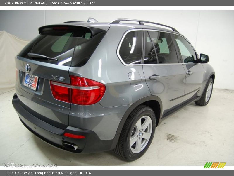 Space Grey Metallic / Black 2009 BMW X5 xDrive48i