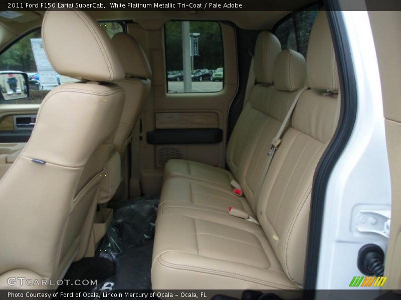  2011 F150 Lariat SuperCab Pale Adobe Interior
