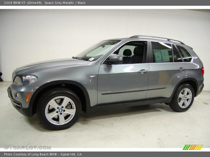 Space Grey Metallic / Black 2009 BMW X5 xDrive48i