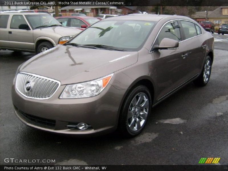 Mocha Steel Metallic / Cocoa/Cashmere 2011 Buick LaCrosse CXL AWD