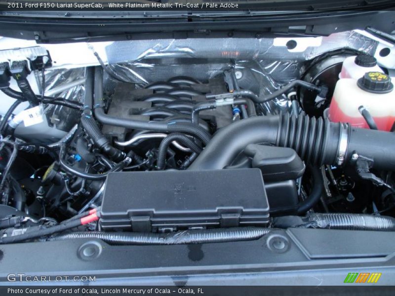  2011 F150 Lariat SuperCab Engine - 5.0 Liter Flex-Fuel DOHC 32-Valve Ti-VCT V8