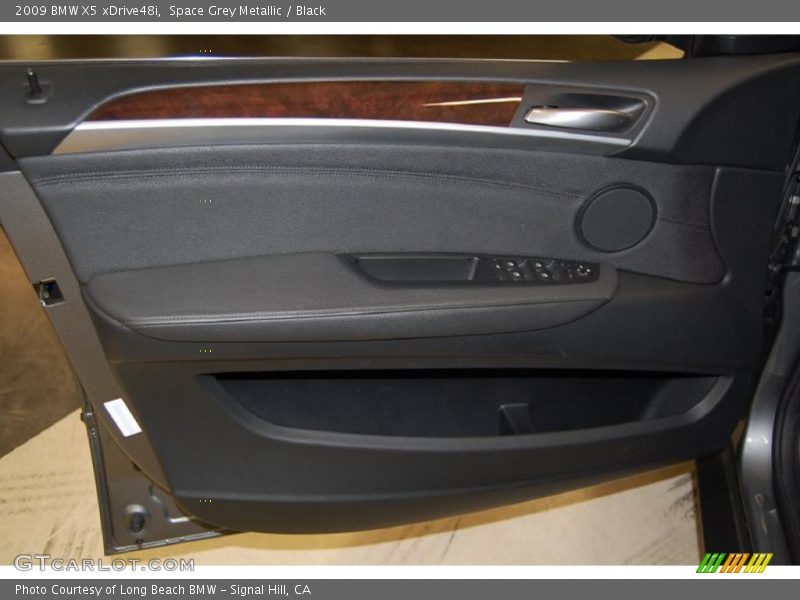 Space Grey Metallic / Black 2009 BMW X5 xDrive48i