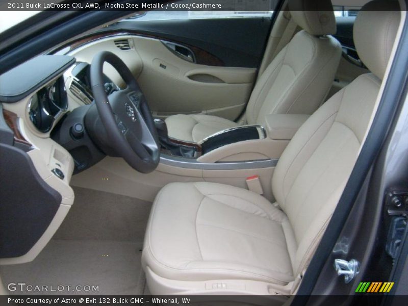  2011 LaCrosse CXL AWD Cocoa/Cashmere Interior