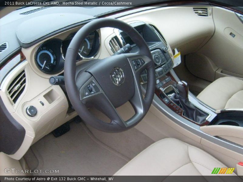 Cocoa/Cashmere Interior - 2011 LaCrosse CXL AWD 