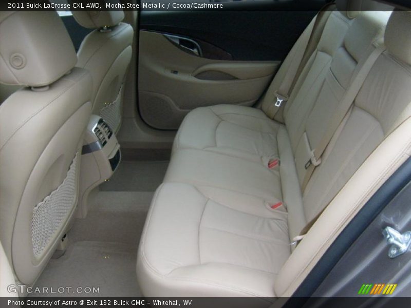  2011 LaCrosse CXL AWD Cocoa/Cashmere Interior