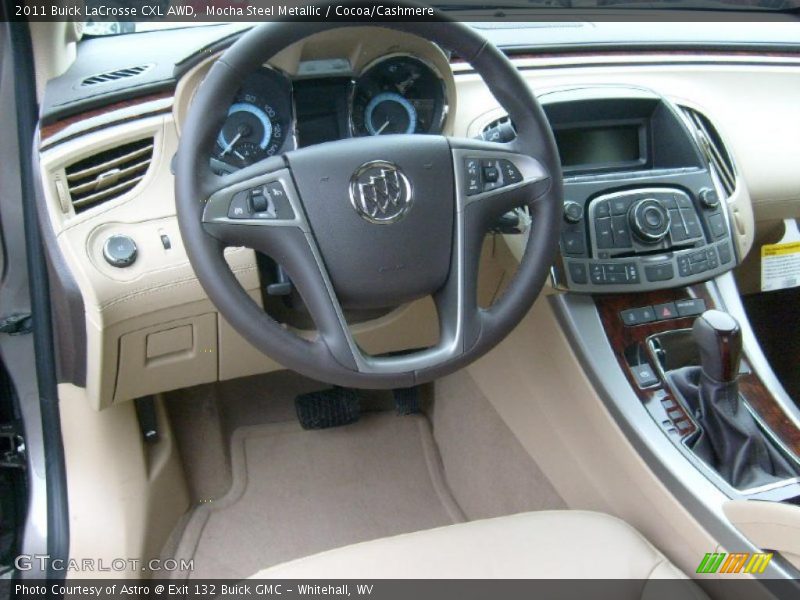 Dashboard of 2011 LaCrosse CXL AWD