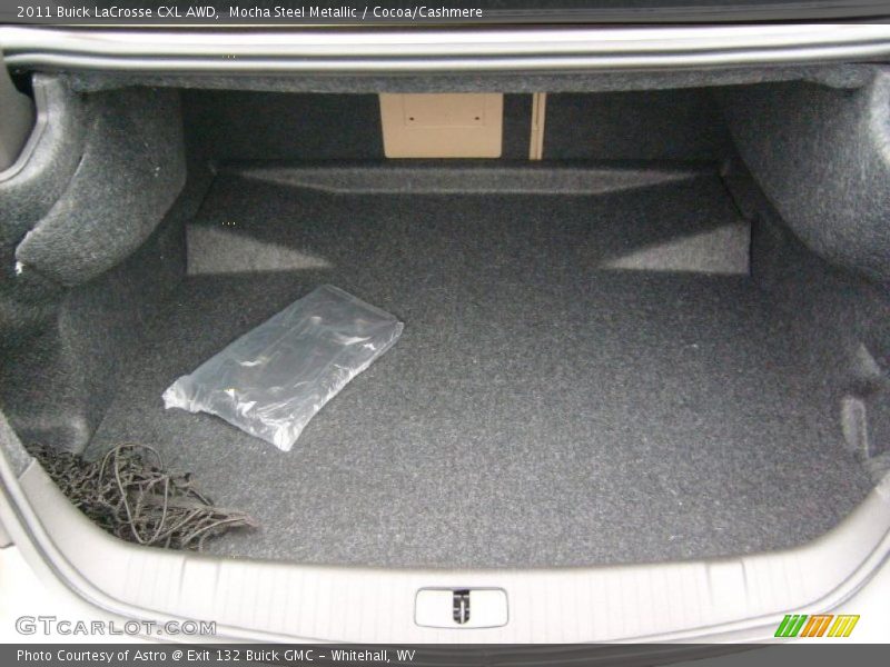  2011 LaCrosse CXL AWD Trunk