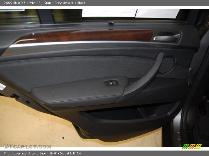 Space Grey Metallic / Black 2009 BMW X5 xDrive48i